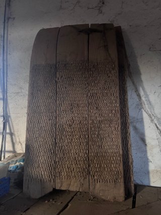 3 Trillos antiguos de madera