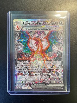 Charizard EX Teracristal 223/197 Carta Pokémon