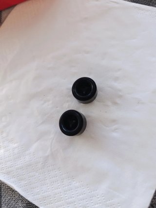 Llantas Scalextric F1 Negras (2 unidades)