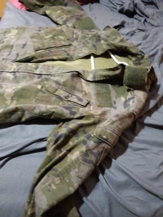 Chaqueta Militar Camuflaje