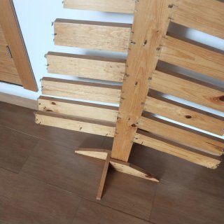Árbol Navidad Madera artesanal (136cm)