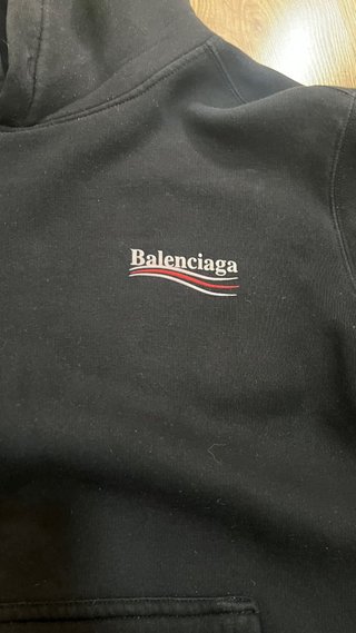 Sudadera Balenciaga Negra
