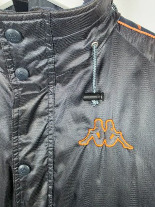 Chaqueta Kappa Vintage Negra Talla XL
