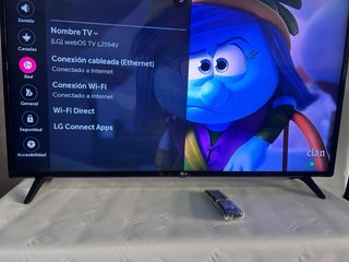 Smart TV LG 43 Wifi Todas las Apps COMO NUEVO