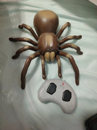 Araña de juguete con control remoto