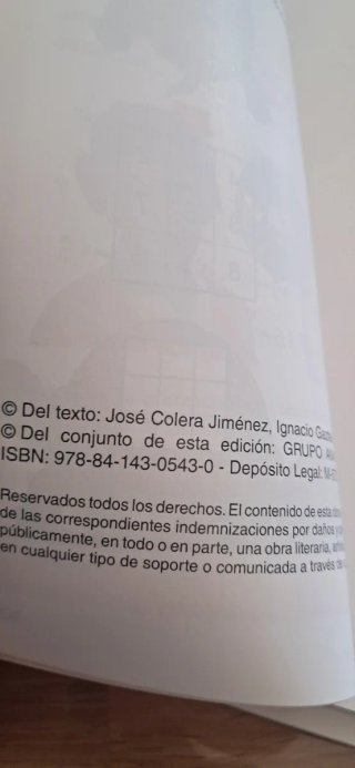 Matemáticas, 1 ESO, Andalucía, Operación mundo