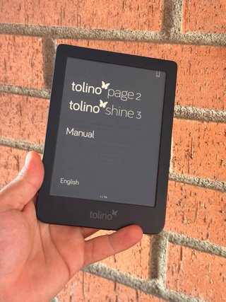 Tolino Shine 3 Lector Ebook Negro