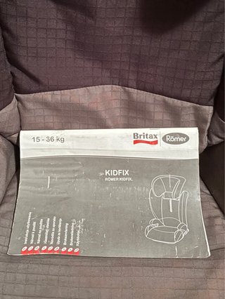 Silla niño coche isofix Römer Renault Kidfix