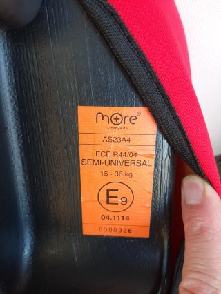 Alzador de coche isofix