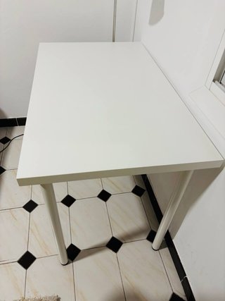 Escritorio blanco 100x60 cm desmontado
