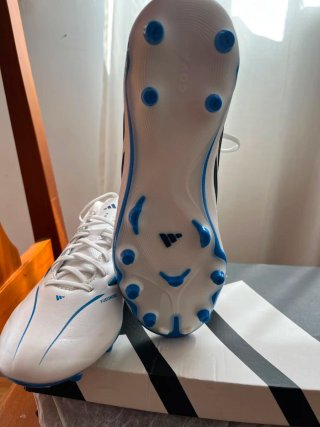 Zapatillas Adidas Copa Fútbol Blancas y Azules