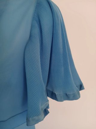Camicia da notte vintage azzurro