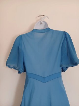 Camicia da notte vintage azzurro
