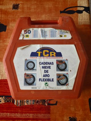 Cadenas para nieve de cable flexible