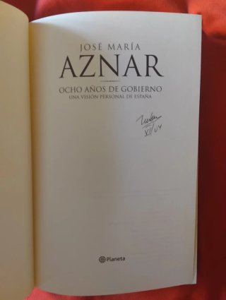 AZNAR, OCHO AÑOS DE GOBIERNO