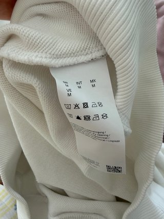Sudadera Boss Hombre Blanca oversize