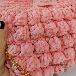 Pochette Borsa Clutch Rosa Oro