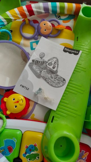 Gimnasio Bebé Fisher Price Piano Pataditas