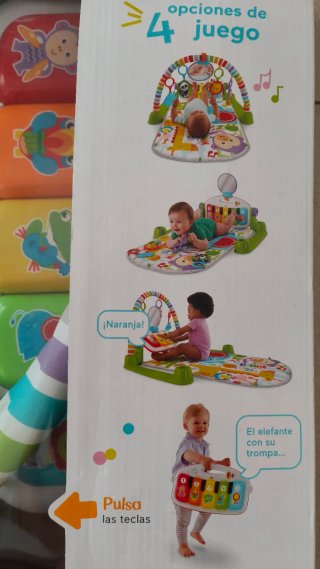 Gimnasio Bebé Fisher Price Piano Pataditas