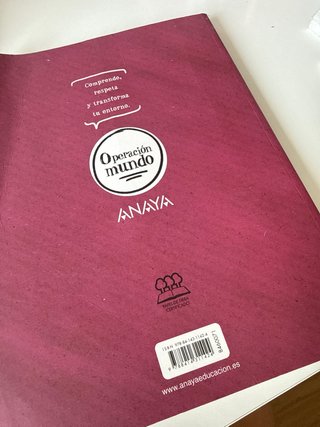 Física y Química 1 Bachillerato : Operación mundo