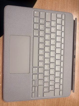 Funda Teclado Logitech iPad Pro 12.9 Gris