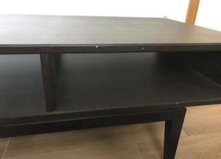 Mesa de centro negra Ikea