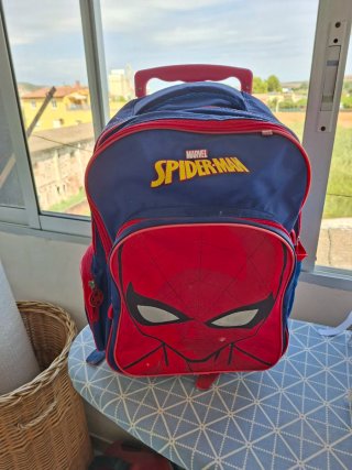 Mochila Spiderman con ruedas