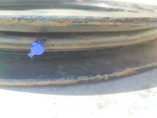 Rodete para giro de remolque