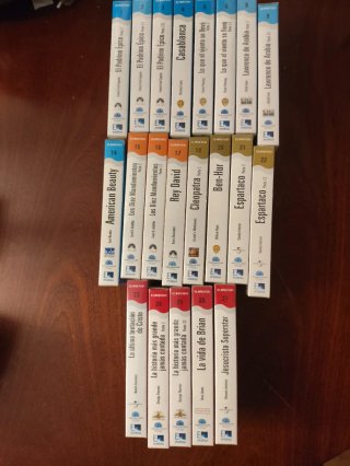 Colección VHS Películas y Curso Inglés