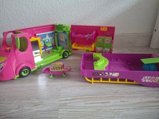 Casa caravana Pinypon +muñeco y accesorios
