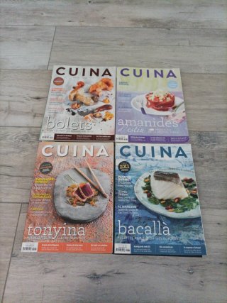 Lote 21 revistes cuina