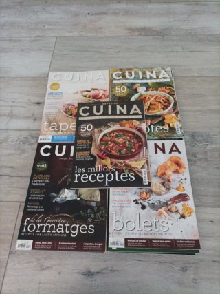 Lote 21 revistes cuina