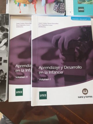 Libros primer año educación infantil UNED