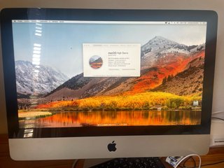 IMAC Apple High Sierra