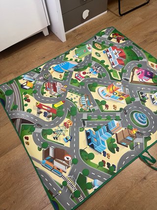 Alfombra Infantil de Juegos Ciudad