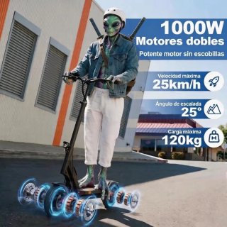 Patinete Eléctrico Joyor T-Pro Dual Motor