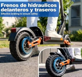 Patinete Eléctrico Joyor T-Pro Dual Motor