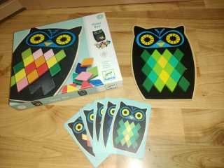 Juego Djeco Moza Boo Madera Niños 3+