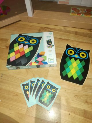 Juego Djeco Moza Boo Madera Niños 3+