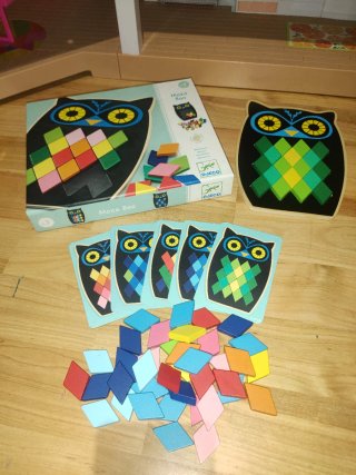 Juego Djeco Moza Boo Madera Niños 3+