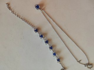 Conjuntos collares y pulseras diferentes colores
