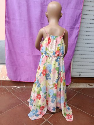 Abito prendisole H&M bimba tg 6/7 anni