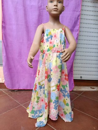 Abito prendisole H&M bimba tg 6/7 anni