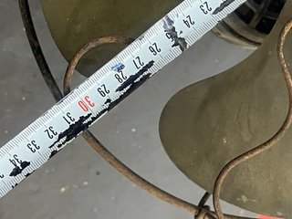 Ventilador antiguo de metal numax 125 año 1945