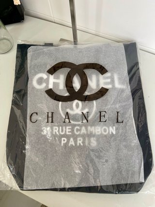Set Chanel Tote e Trousse Nero