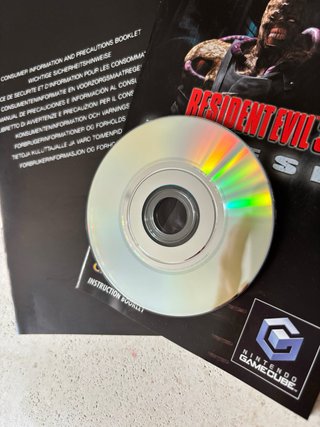 Resident Evil 3 Nemesis - Gamecube PAL UK