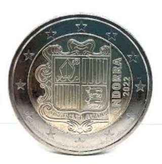 Moneda 2 euros Andorra 2022