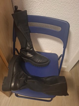 Botas altas negras