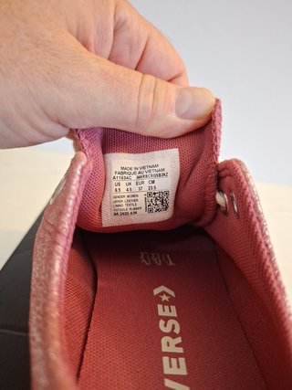 CONVERSE Chuck Taylor All Star Lift Ox Rosa