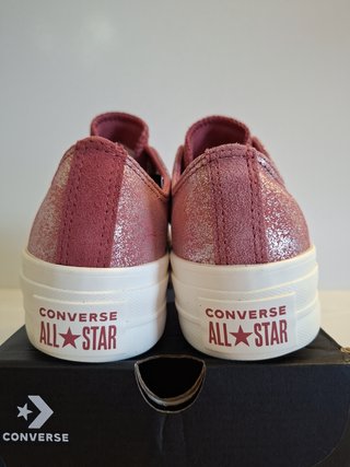 CONVERSE Chuck Taylor All Star Lift Ox Rosa